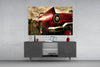 Red Chevrolet Glass Wall Art by Insigneart USA