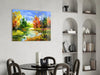 Colorful Autumn Glass Wall Art by Insigneart USA