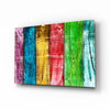 Colored Wood Glass Wall Art by Insigneart USA