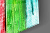 Colored Wood Glass Wall Art by Insigneart USA