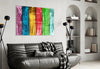 Colored Wood Glass Wall Art by Insigneart USA