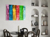 Colored Wood Glass Wall Art by Insigneart USA