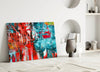 Abstract Reflection Glass Wall Art by Insigneart USA