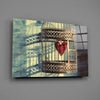 Caged Heart Glass Wall Art by Insigneart USA