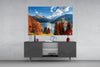 Lake View Glass Wall Art by Insigneart USA