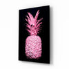 Pink Pineapple Glass Wall Art by Insigneart USA