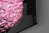 Pink Pineapple Glass Wall Art by Insigneart USA