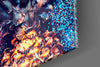Colored Pineapple Glass Wall Art by Insigneart USA