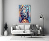 Colored Pineapple Glass Wall Art by Insigneart USA