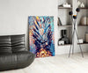 Colored Pineapple Glass Wall Art by Insigneart USA