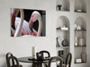 Flamingo Glass Wall Art by Insigneart USA