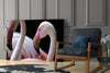 Flamingo Glass Wall Art by Insigneart USA