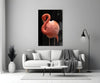 Flamingo Glass Wall Art by Insigneart USA