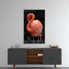 Flamingo Glass Wall Art by Insigneart USA