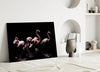 Flamingos Glass Wall Art by Insigneart USA