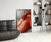 Flamingo Glass Wall Art by Insigneart USA