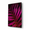 Purple Leaf Glass Wall Art by Insigneart USA