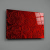 Rose Patterned Glass Wall Art by Insigneart USA