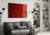 Rose Patterned Glass Wall Art by Insigneart USA