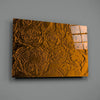 Rose Patterned Glass Wall Art by Insigneart USA
