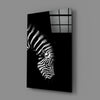 Zebra Glass Wall Art by Insigneart USA