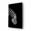 Zebra Glass Wall Art by Insigneart USA