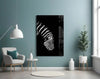 Zebra Glass Wall Art by Insigneart USA