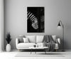Zebra Glass Wall Art by Insigneart USA