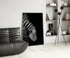 Zebra Glass Wall Art by Insigneart USA