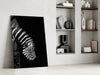 Zebra Glass Wall Art by Insigneart USA