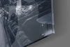 Gray City Landscape Glass Wall Art by Insigneart USA