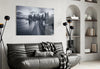 Gray City Landscape Glass Wall Art by Insigneart USA