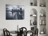 Gray City Landscape Glass Wall Art by Insigneart USA