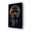 Gold Woman Glass Wall Art by Insigneart USA