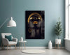 Gold Woman Glass Wall Art by Insigneart USA