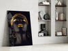 Gold Woman Glass Wall Art by Insigneart USA