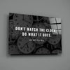 Famous Words Glass Wall Art by Insigneart USA