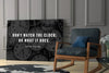 Famous Words Glass Wall Art by Insigneart USA
