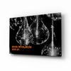 Never Give Up Glass Wall Art by Insigneart USA