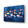 Illustration Fish Glass Wall Art by Insigneart USA