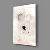 Cute Mouse Glass Wall Art by Insigneart USA