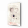 Cute Mouse Glass Wall Art by Insigneart USA