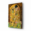 Gustav Klimt "The Kiss" Glass Wall Art by Insigneart USA