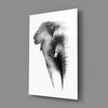Elephant Glass Wall Art by Insigneart USA