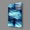 Blue Serenity Glass Wall Art by Insigneart USA