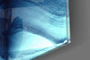 Blue Serenity Glass Wall Art by Insigneart USA