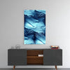 Blue Serenity Glass Wall Art by Insigneart USA