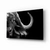 Bison Glass Wall Art by Insigneart USA