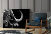 Bison Glass Wall Art by Insigneart USA