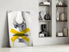 Silence Glass Wall Art by Insigneart USA